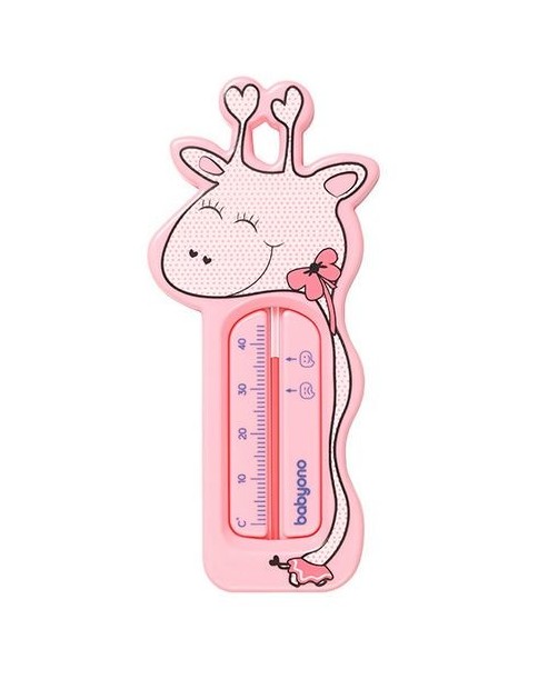 Baby Onio termometr pływający do kąpieli Żyrafa 775/01 różowy