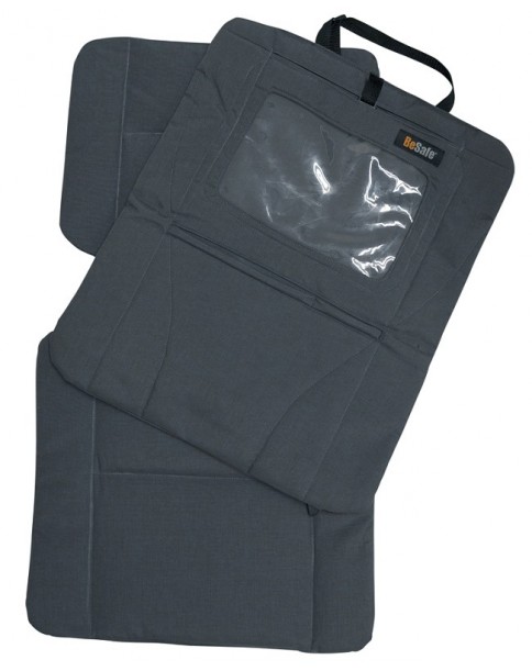 BeSafe Ochraniacz Fotela samochodowego z kieszonką na tablet - antracyt