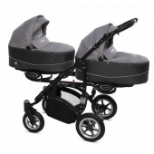 BabyActive wózek Twinni Premium 09 Silver