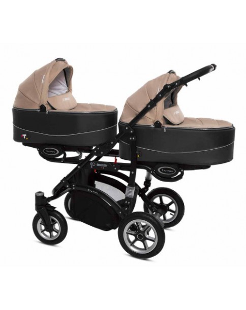BabyActive wózek Twinni Premium 12 Beige