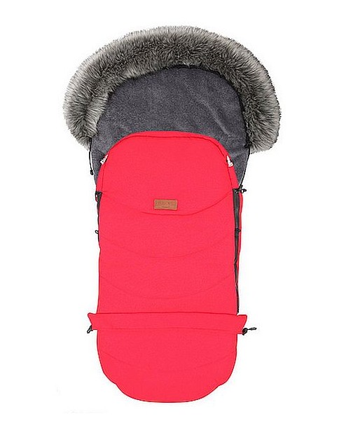 Baby Merc śpiwór uniwersalny Eskimosek do wózka oraz sanek czerwony