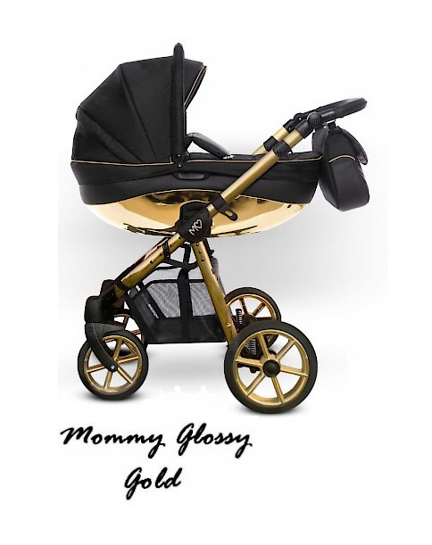 BabyActive wózek wielofunkcyjny Mommy Glossy - Black Gold