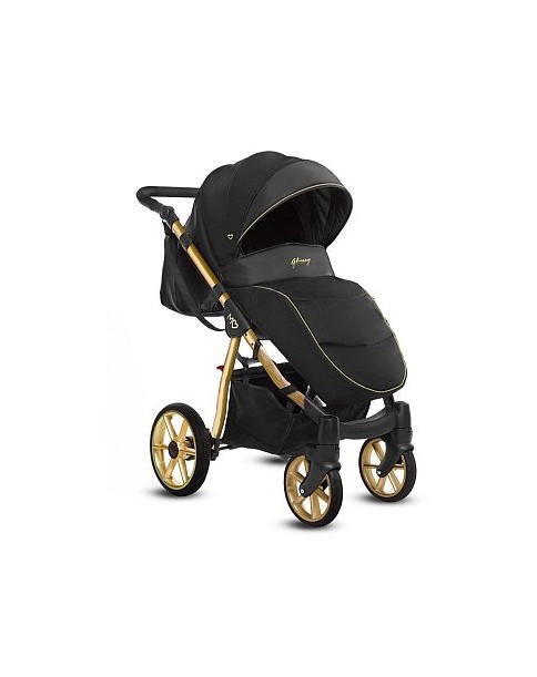 BabyActive wózek wielofunkcyjny Mommy Glossy - Black Gold