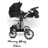  BabyActive wózek wielofunkcyjny Mommy Glossy - Black Silver