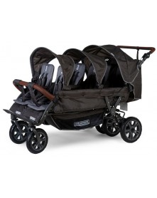 ChildHome Wózek spacerowy dla żłobków Sixseater 2 - AutoBreak dla 6 dzieci.
