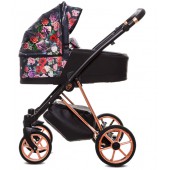 BabyActive wózek wielofunkcyjny Musse - Dark Rose rosegold