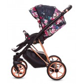  BabyActive wózek wielofunkcyjny Musse - Dark Rose rosegold