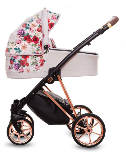  BabyActive wózek wielofunkcyjny Musse - Light Rose rosegold