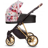 BabyActive wózek wielofunkcyjny Musse - Dark-Light Rose gold