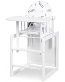 Klupś - krzesełko wielofunkcyjne LILY biały