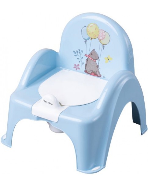 Tega Baby Nocnik Krzesełko Z Pozytywką Leśna Opowieść ( Niebieski )