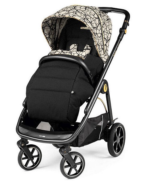 Peg-Perego wózek spacerowy Veloce ( Graphic Gold)