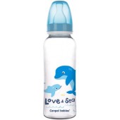 Canpol Butelka standardowa 250ml Collection Love&Sea Blue