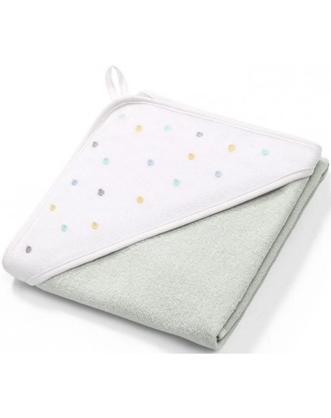 Baby Ono Okrycie kąpielowe frotte - ręcznik z kapturkiem 100x100cm 142/11 Green