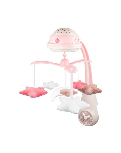 Canpol Babies Karuzela elektryczna z projektorem - Pink