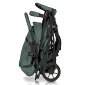 Euro-Cart Wózek spacerowy Volt Black Edition Mineral folia przeciwdeszczowa