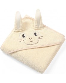 Babyono Okrycie kąpielowe frotte 100x100cm Bunny Ears 963