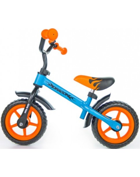 Milly Mally Rowerek biegowy Dragon - Blue-orange