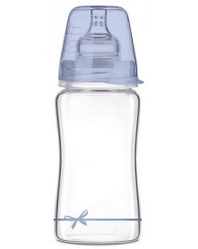 Lovi butelka szklana - Diamond Glass Baby Shower 250 ml 74/204 girl -boy