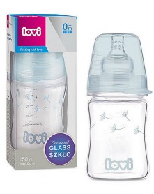 Lovi butelka szklana - Diamond Glass Botanic 150ml 74/105 girl-boy