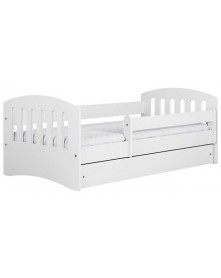 Kocot Kids łóżko dziecięce 140x80cm/160x80cm/180x80cm Classic 1 białe z szufladą